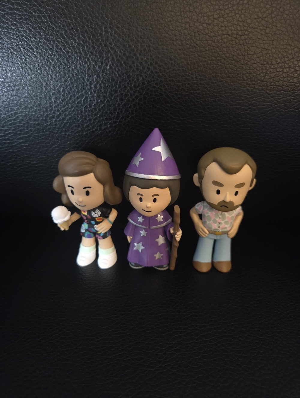 Funko Stranger Things Mystery Minis Eleven ,  Hopper and Will the Wise